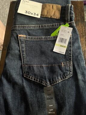 Aero Slim Men’s Jeans - Dark Blue (30x34)